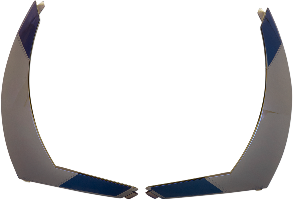 ICON AFRM REAR SPOILER RST BLUE 0133-1208