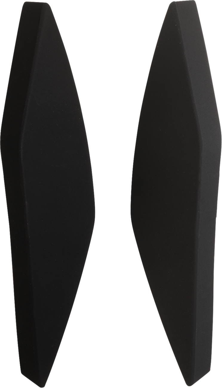 ICON SIDE COVERS ULTRAFLITE RUB BLACK 0133-1709