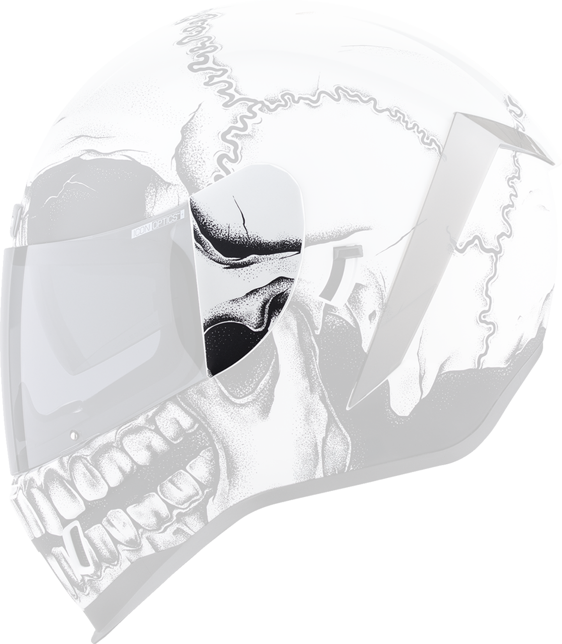 ICON ARFM SIDEPLATE MIPS  CRESTFALLEN WHITE 0133-1733