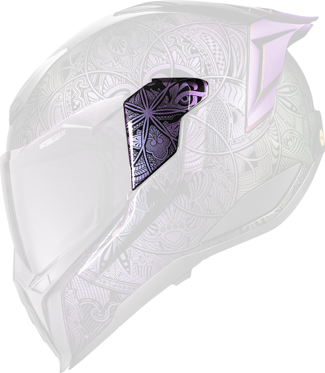 ICON SIDEPLATE ULTRAFLITE OPAL MANDALA PURPLE 0133-1734
