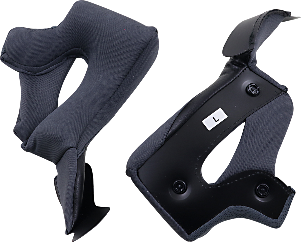 Z1R WARRANT CHEEK PADS BLK LG 0134-2686