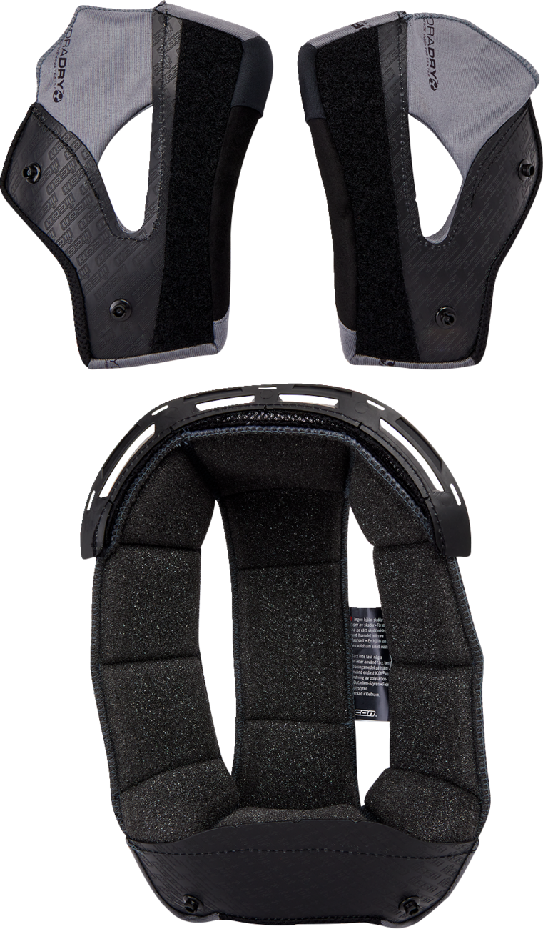 ICON AFLT LINER KIT COMFORT R1 GY LG 0134-3634