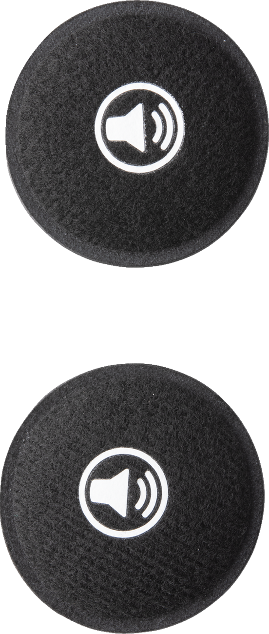 ALPINESTARS EAR PADS SET SM7/SR7 BLACK 8960526-10
