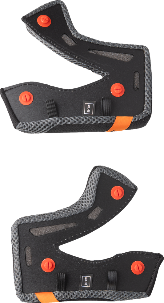 ALPINESTARS CHEEK PADS SM3 REGULAR S30MM 8960226-11-S30