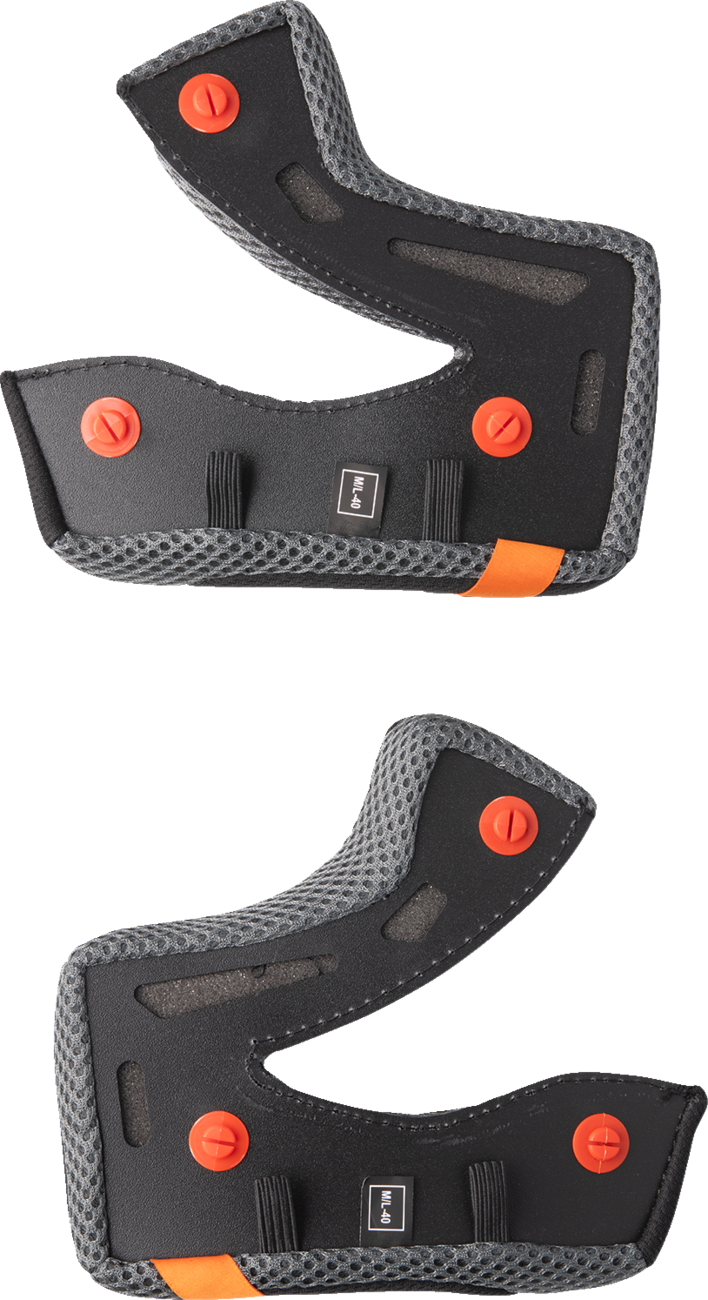 ALPINESTARS CHEEK PAD SET SM3"+5MM" S40MM 8960326-11-S40