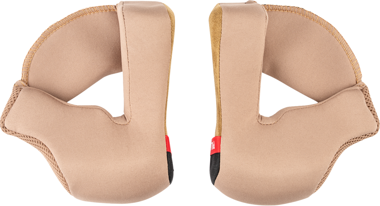 ICON THRESHOLD CHEEK PADS BROWN LG 0134-4363