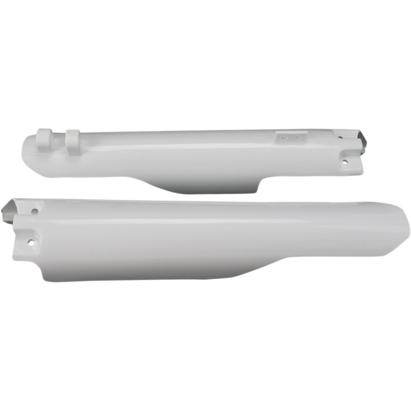 ACERBIS LWR FORK CVR SET- RM125/250:99-03 WHITE 2115020002