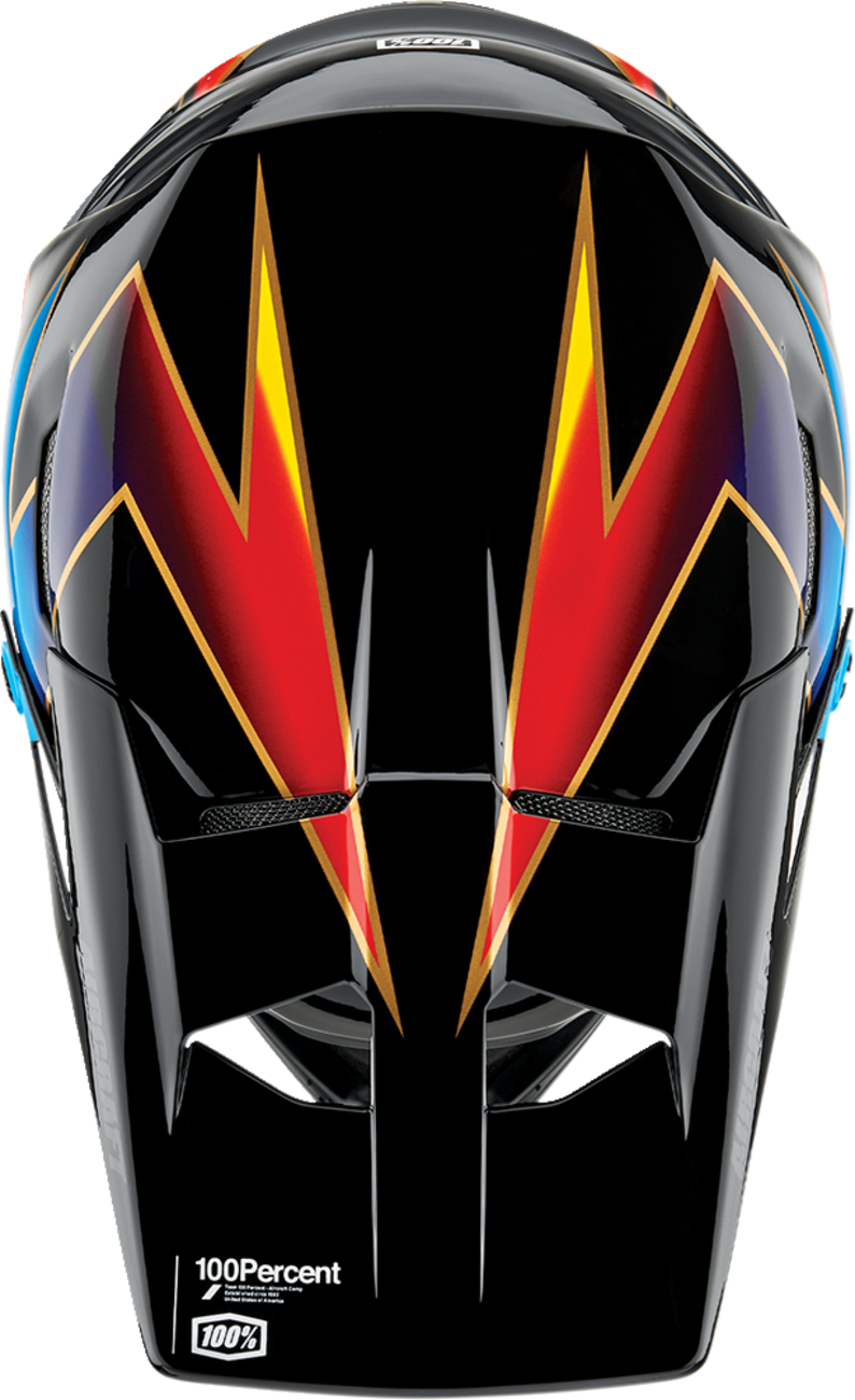 100% AIRCRAFT COMPOSITE HELMET KNOX/BLACK XS 80004-459-09