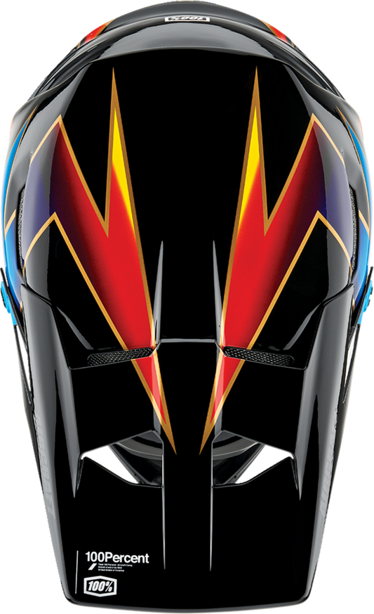 100% AIRCRAFT COMPOSITE HELMET KNOX/BLACK XS 80004-459-09
