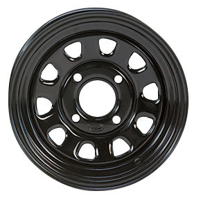 ITP 12X7 4/110 2+5 DELTA BK WHEEL ITP 1222859014B