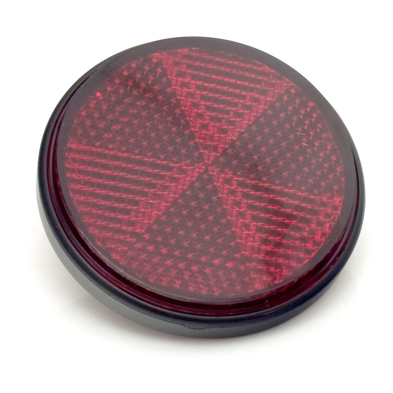 ITL ROND REFLECTOR 2-1/4" RED CENTER BOLT 016833