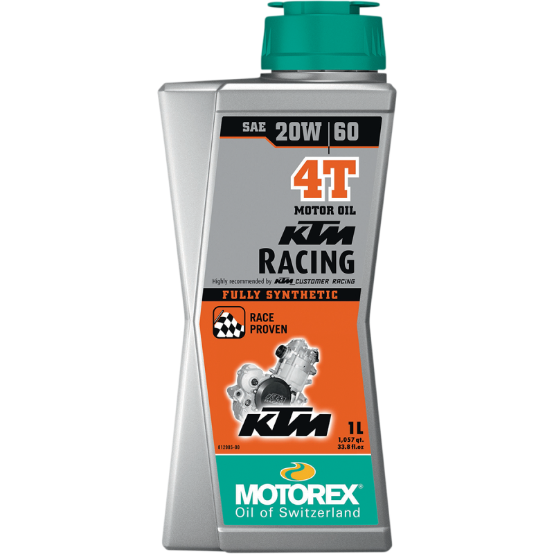 MOTOREX KTM RACING 4T 20W60 1 LITER 308246