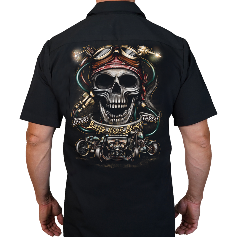 LETHAL THREAT SHRT BLDYRBEST WRK BK 2XL DG60178XXL