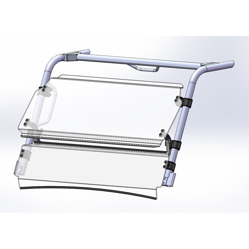 DIRECTION 2 FULL TILT WINDSHIELD HC CFMOTO SWAT CFWS3000