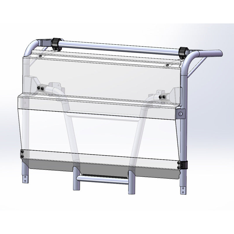 DIRECTION 2 REAR WINDSHIELD CFMOTO SWAT CFWS3003GP