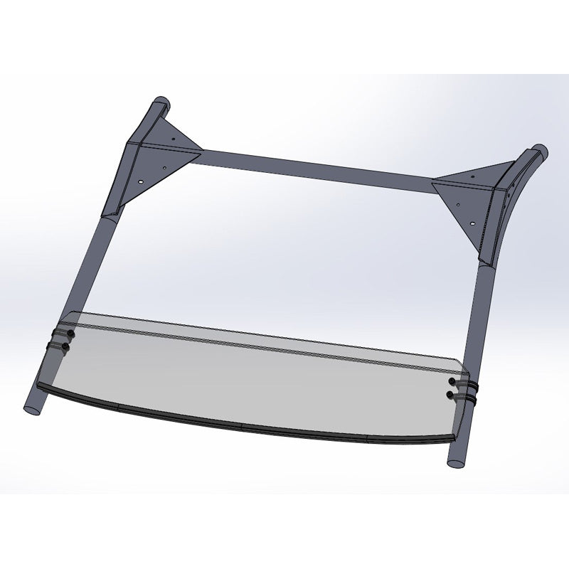DIRECTION 2 SHORT WINDSHIELD KAWASAKI TERYX 1000 KRXWS1102GP
