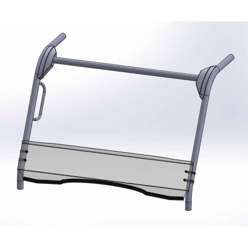 DIRECTION 2 SHORT WINDSHIELD KAWASAKI MULE 700 19-22 MULEMXWS1102GP