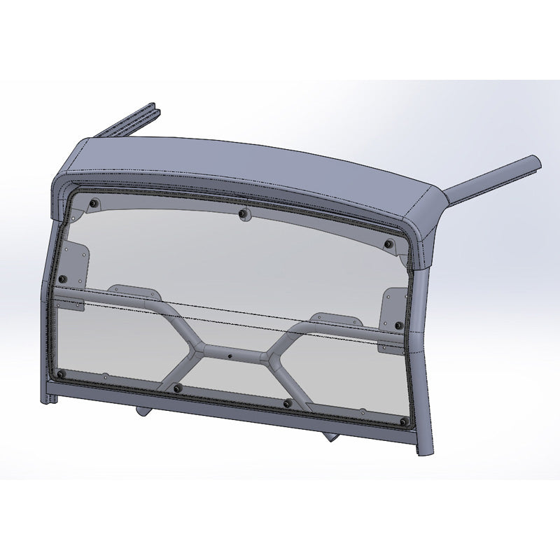 DIRECTION 2 REAR WINDSHIELD SEGWAY FUGLEMAN FUGWS1003GP