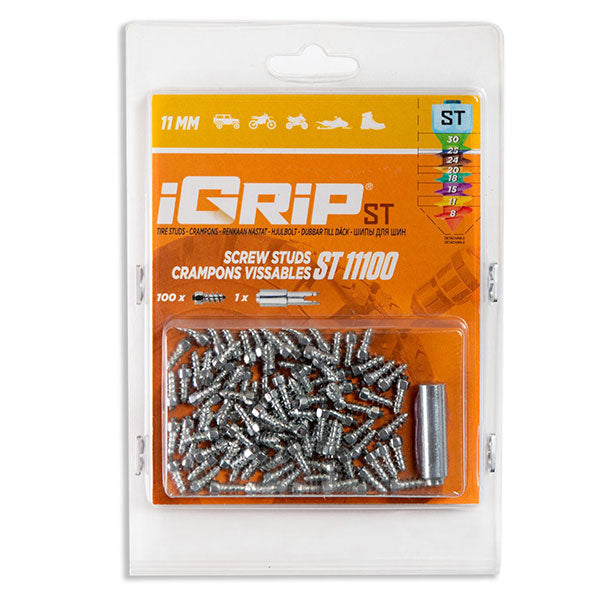 IGRIP ST-11 STANDARD STUDS 11MM 100PK ST-11100