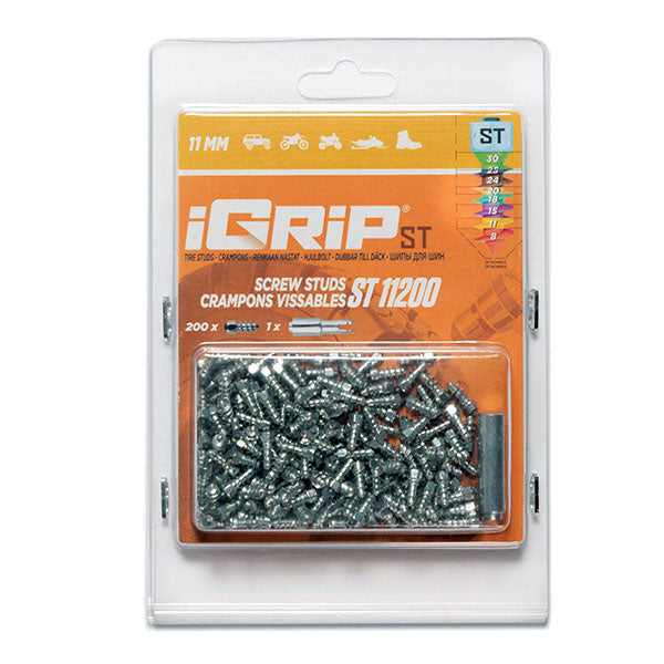 IGRIP ST-11 STANDARD STUDS 11MM 200PK ST-11200