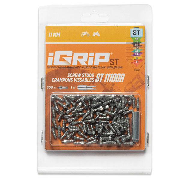 IGRIP ST-11R STANDARD RACING STUDS 11MM 100PK ST-11100R