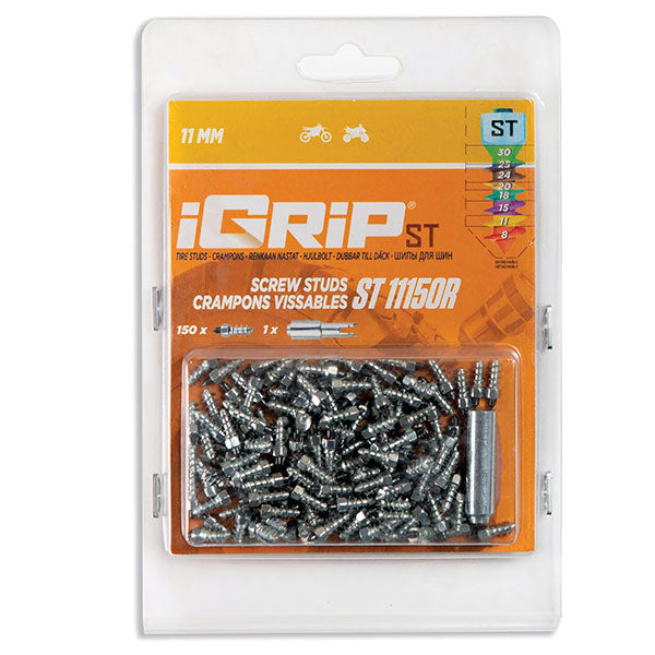 IGRIP ST-11R STANDARD RACING STUDS 11MM 150PK ST-11150R
