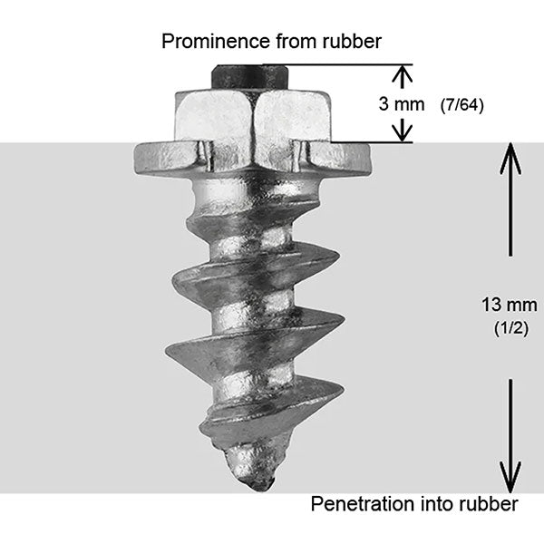 IGRIP SS-15 SHOULDERED TIRE STUDS 15MM 150PK SS-15150
