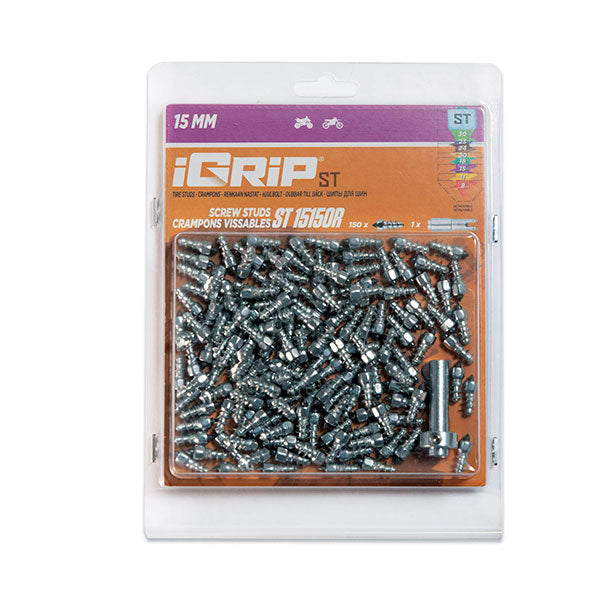 IGRIP ST-15R STANDARD RACING STUDS 15MM 150PK ST-15150R
