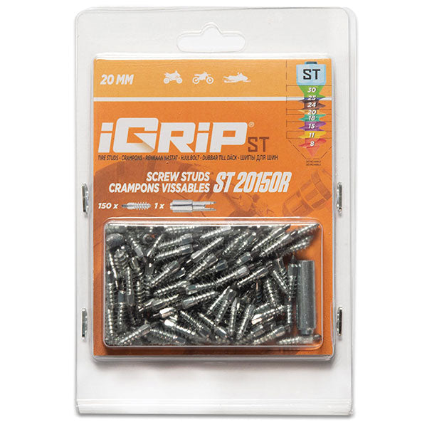 IGRIP ST-20R STANDARD RACING STUDS 20MM 150PK ST-20150R