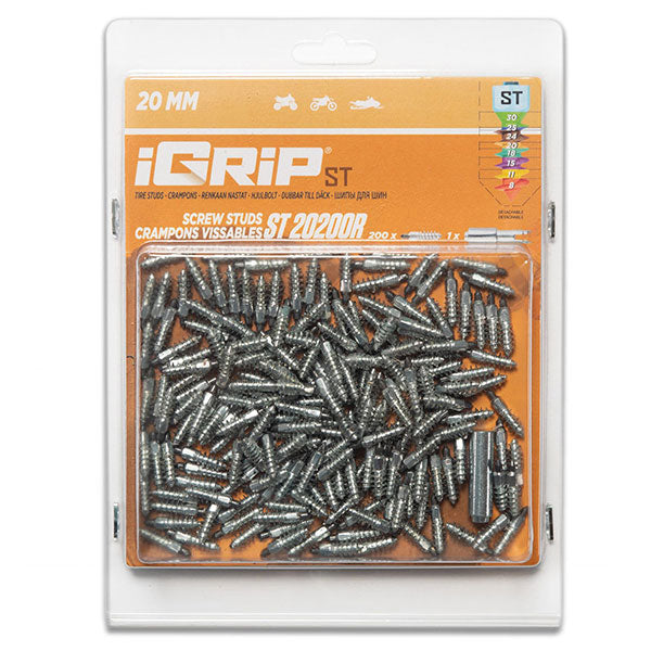 IGRIP ST-20R STANDARD RACING STUDS 20MM 200PK ST-20200R