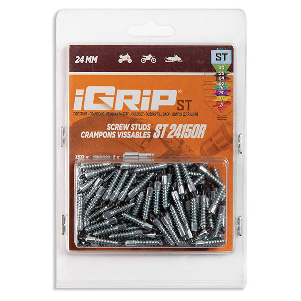 IGRIP ST-24R STANDARD RACING STUDS 24MM 150PK ST-24150R