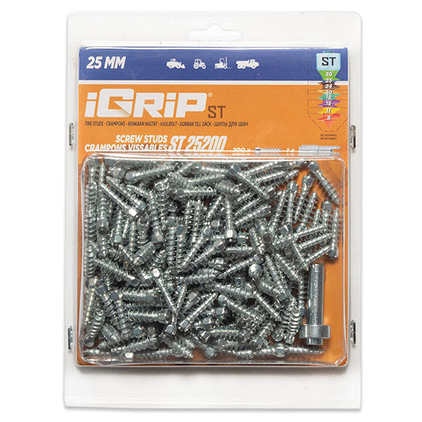 IGRIP ST-25 STANDARD STUDS 25MM 200PK ST-25200