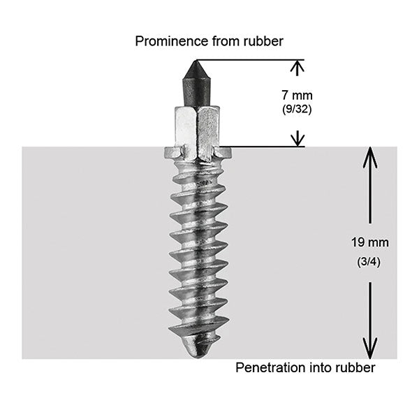 IGRIP SS-28R SHOULDERED RACING TIRE STUDS 28MM 150PK SS-28150R