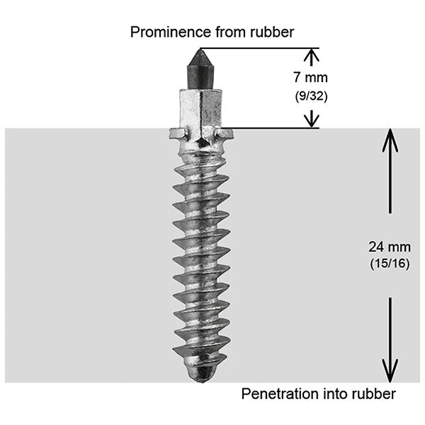 IGRIP SS-32R SHOULDERED RACING TIRE STUDS 32MM 250PK SS-32250R