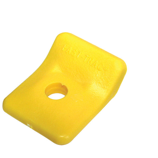 FAST-TAC 45 DEGREE SQUARE BACKER PLATE YELLOW 307Y-96