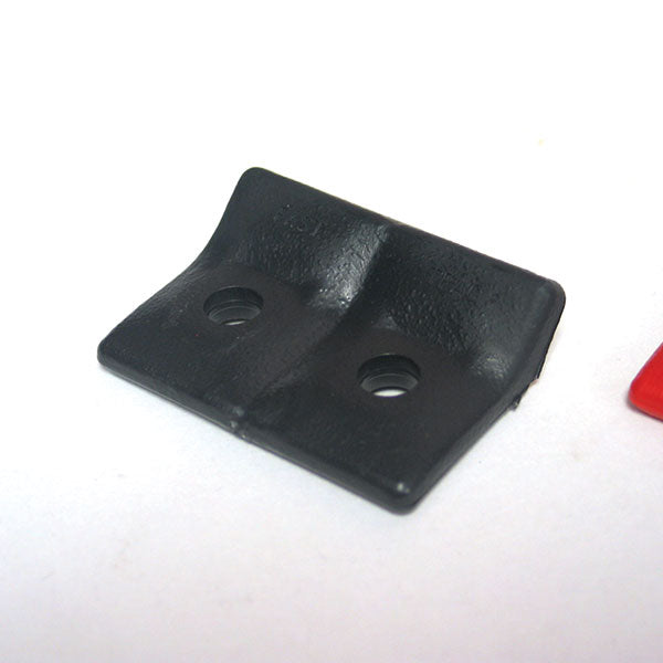 FAST-TAC 45 DEGREE SQUARE BACKER PLATE BLACK 400X-48
