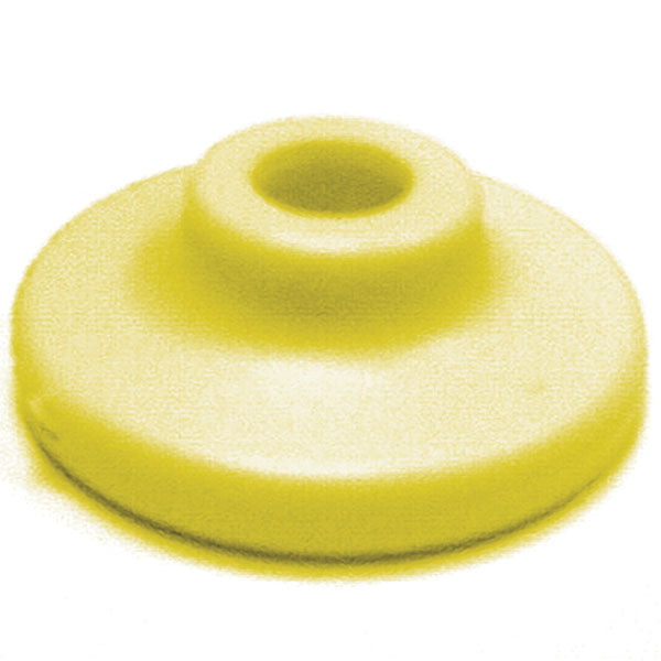 FAST-TRAC BACKER PLATE NYLON ROUND YELLOW 607RY-96