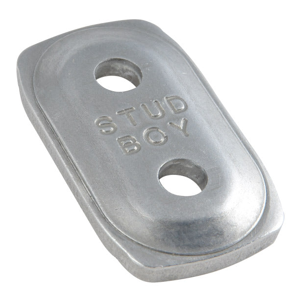 STUD BOY POWER PLATE PLUS ALUMINUM DOUBLE BACKER 5/16" 24PK 2499-P1