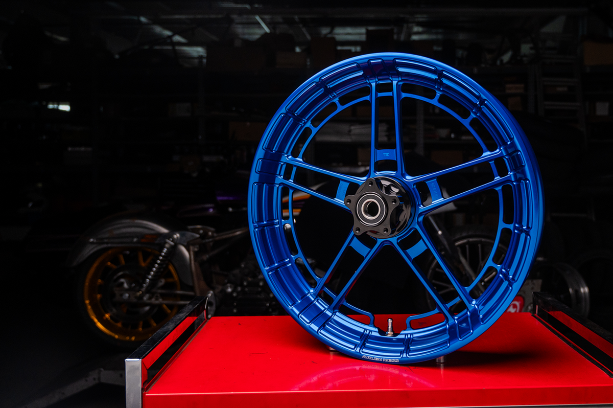 ARLEN NESS WHEEL FLATLINE 19" X 3.25" BLUE 330-047