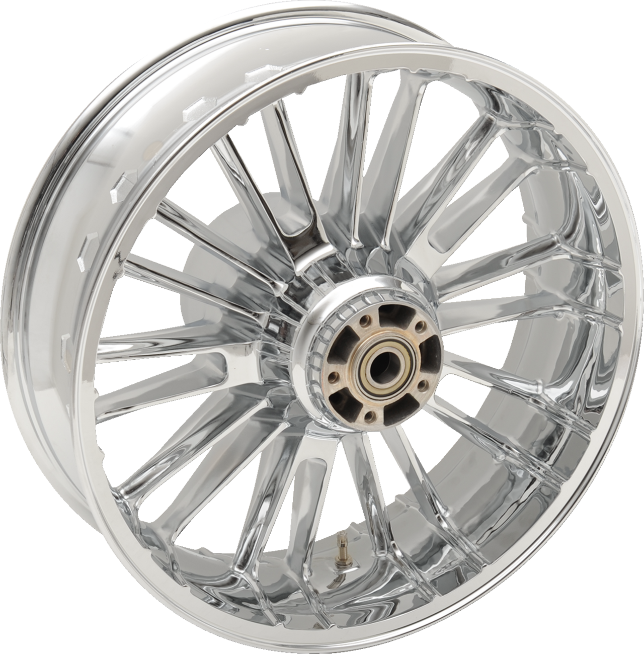 COASTAL MOTO CAST 3D ATLANTIC REAR CHRM 18 ABS W/WO TPMS 09-22 FL 3D-ATL185CH-ABST