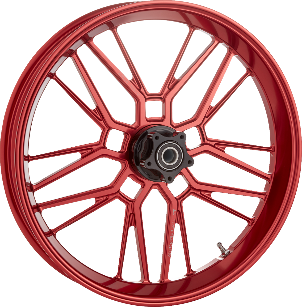 ARLEN NESS RIM SPLIT SPOKE 18 X 5.5,RED 330-010