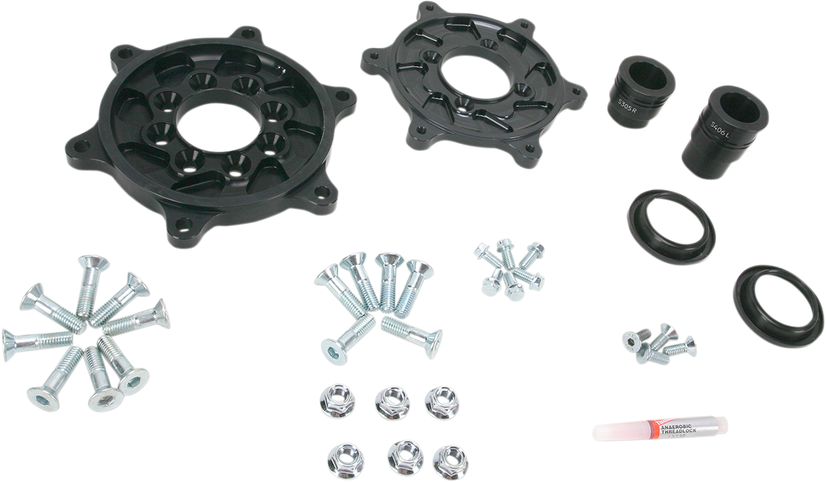 EXCEL G2 RR CARRIER RING SET BLACK - YAM 2RC-4091