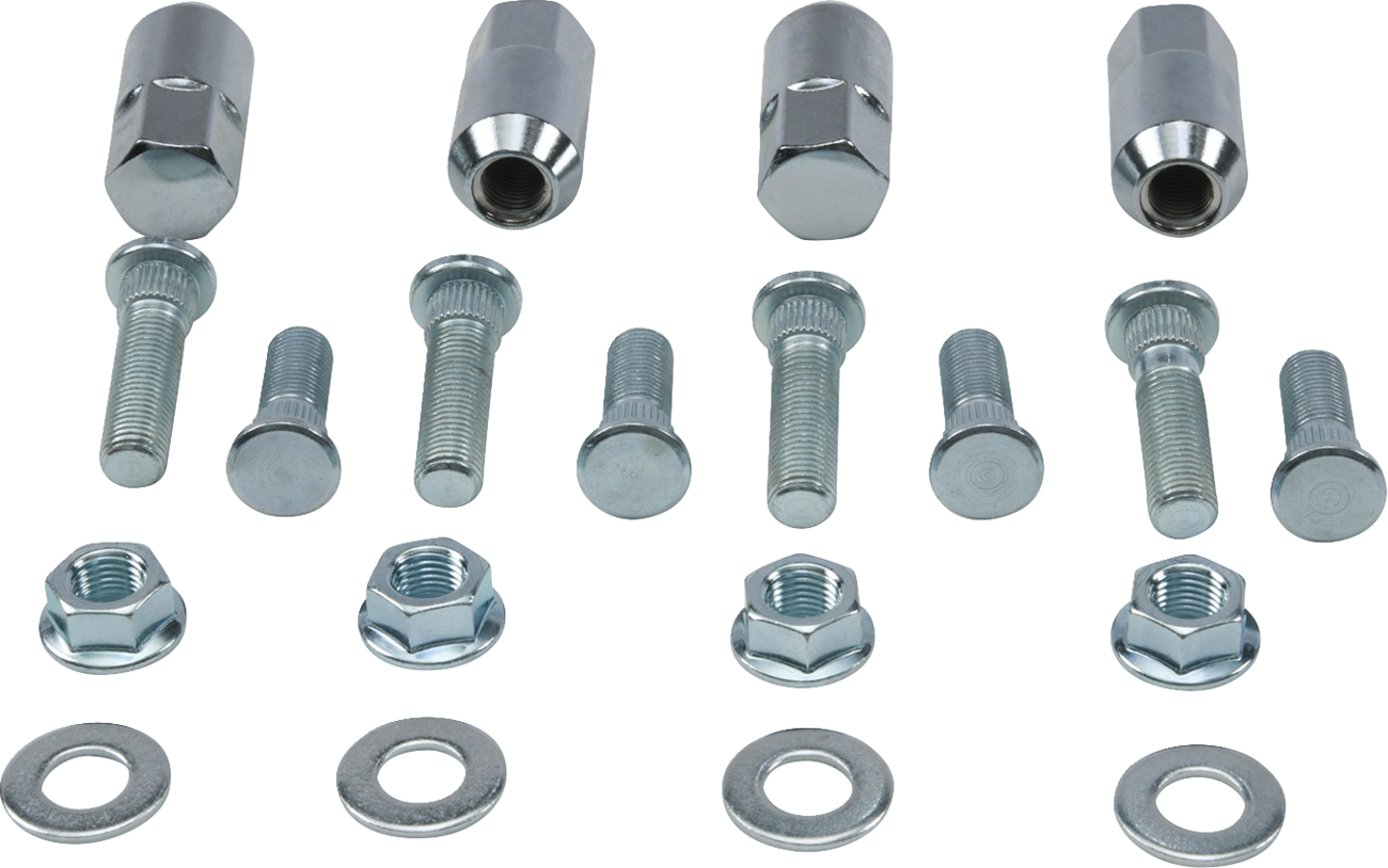 MOOSE RACING WHEEL STUD/NUT KIT MOOSE 85-1132