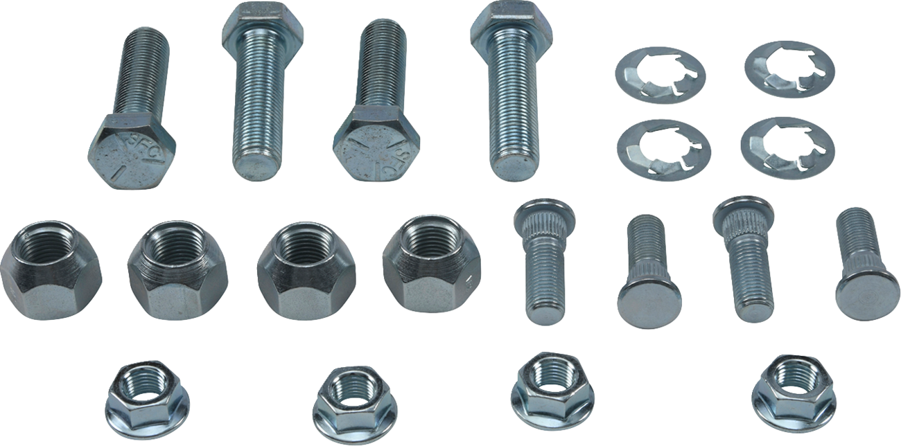 MOOSE RACING WHEEL STUD/NUT KIT MOOSE 85-1138