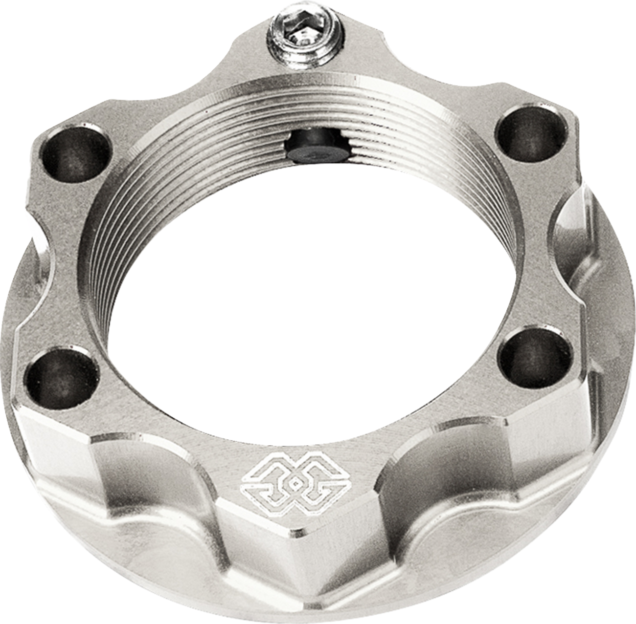 GILLES TOOLING AXLE NUT M25X1.5 TI RAW ACM-25-15