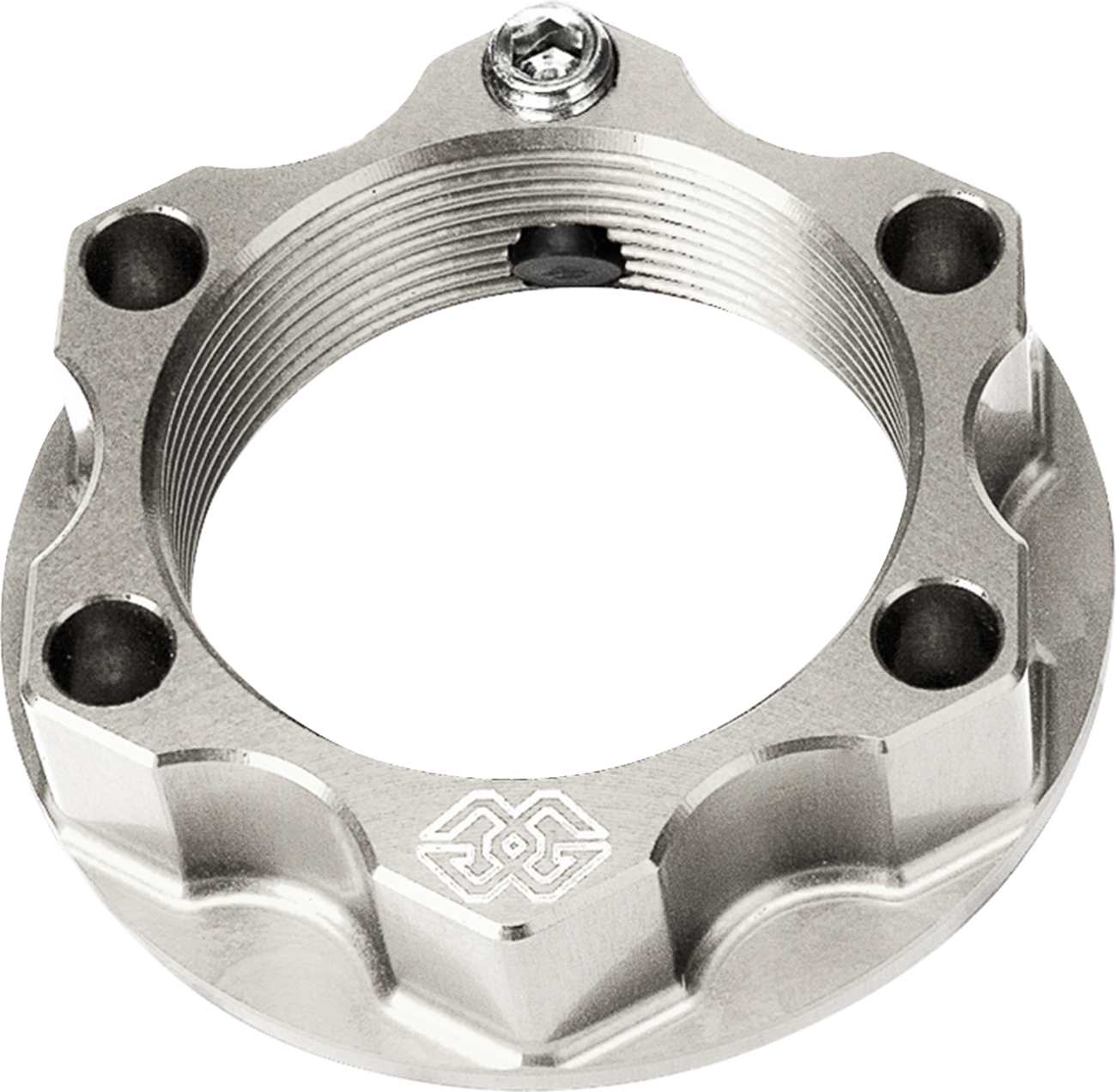 GILLES TOOLING AXLE NUT ACM M24 TI LOCK RAW ACM-24-15