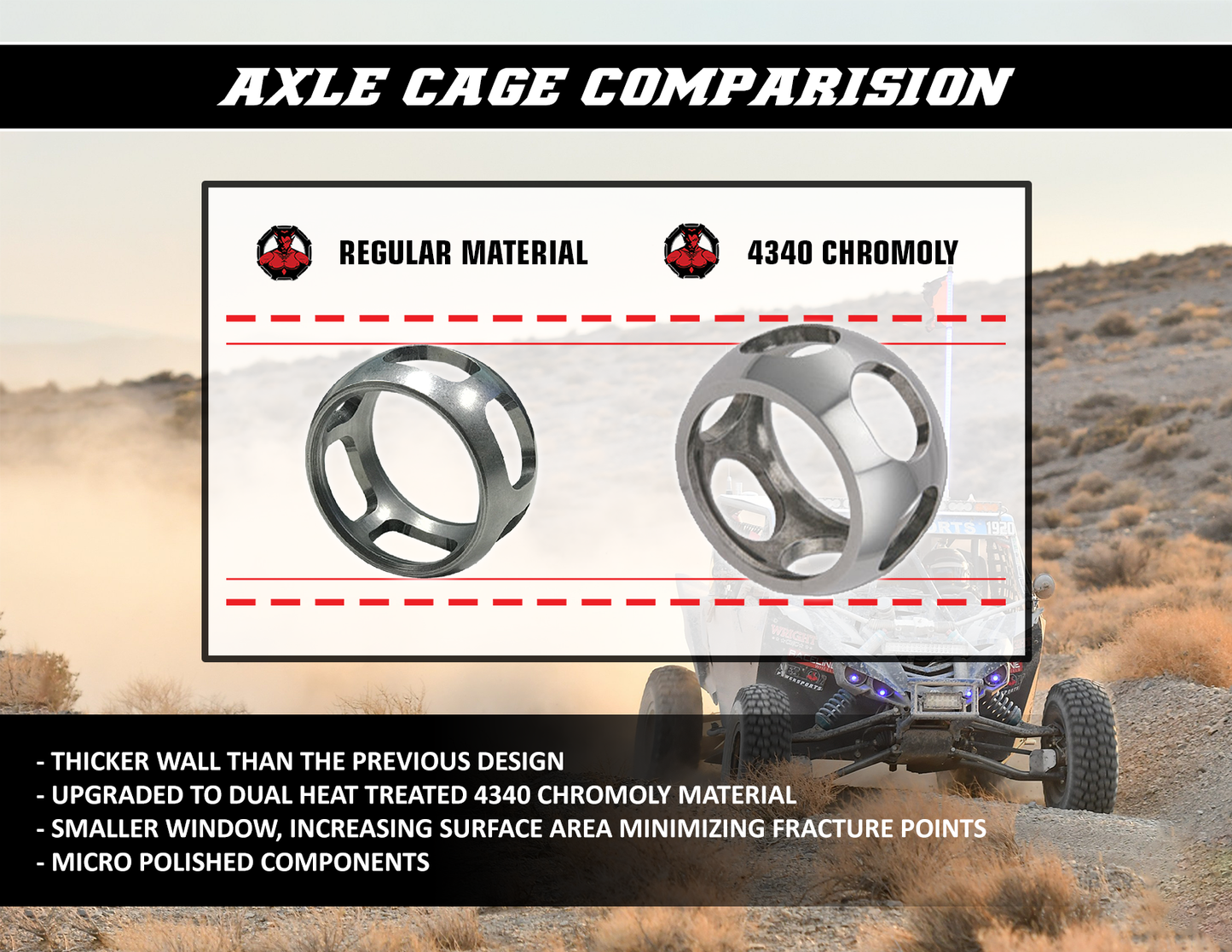 DEMON DEMON HD AXLE PAXL-1119HD