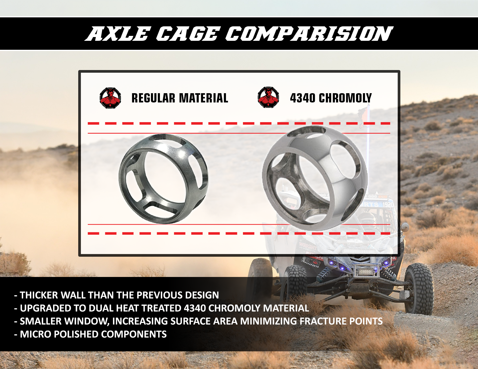 DEMON DEMON HD AXLE PAXL-1119HD