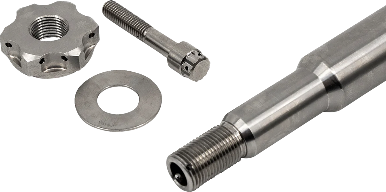 TRASK TRASK M8 FL TITANIUM FRONT AXLE KIT TM-2981