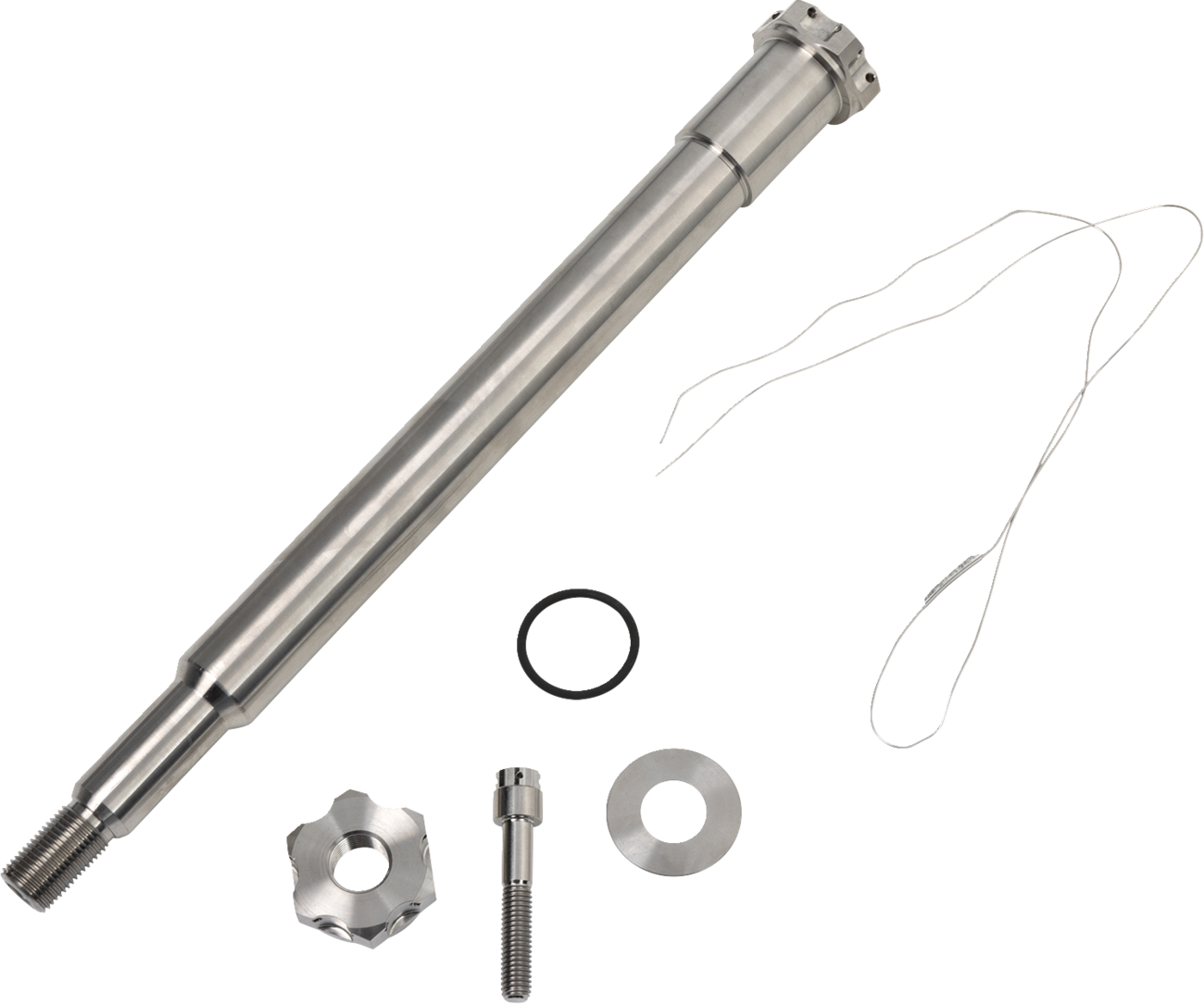 TRASK TRASK M8 FL TITANIUM FRONT AXLE KIT TM-2981